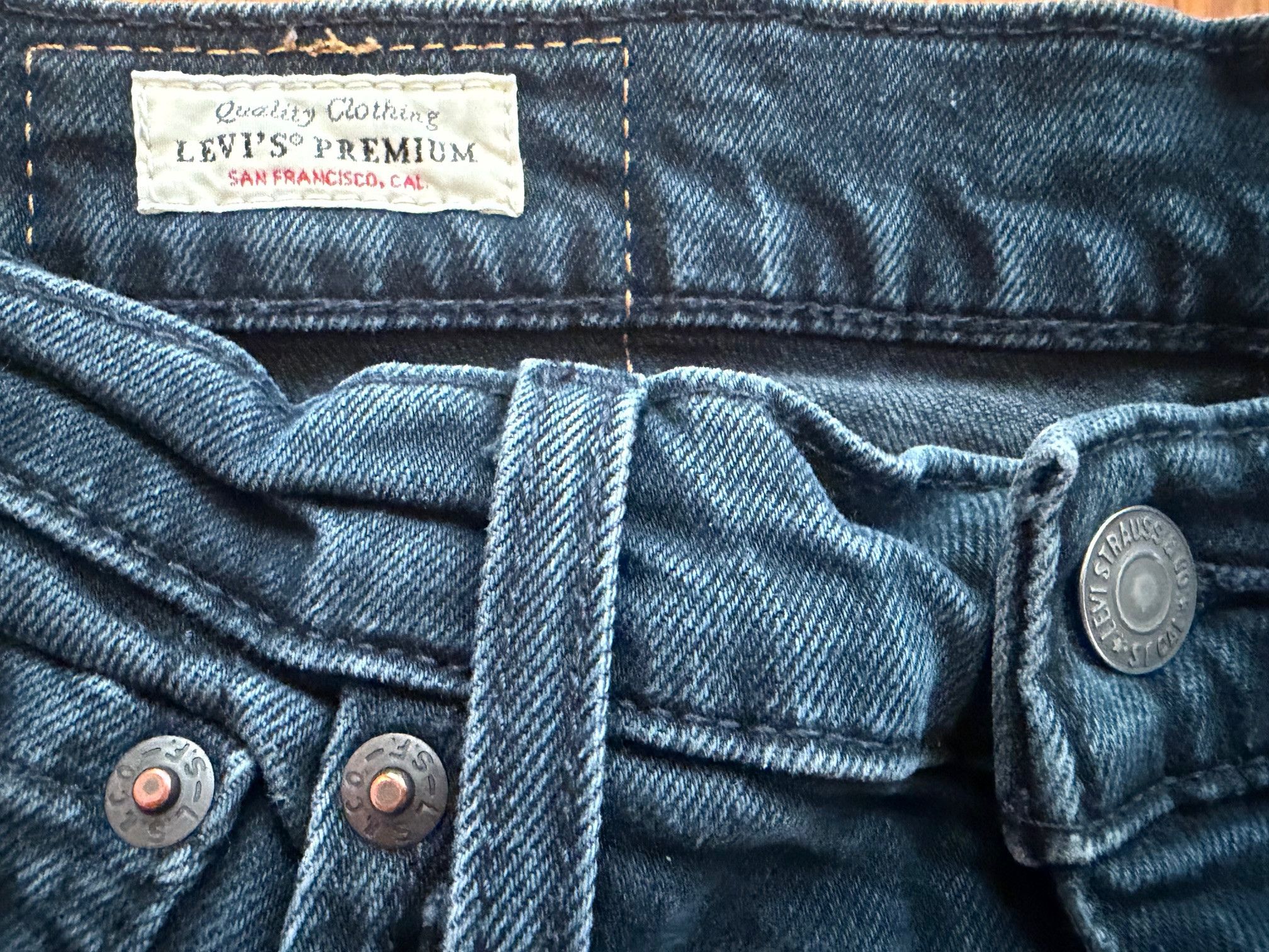 Levi's Levi’s 511 Big E Premium Denim Jeans Size US 31 - 4 Thumbnail