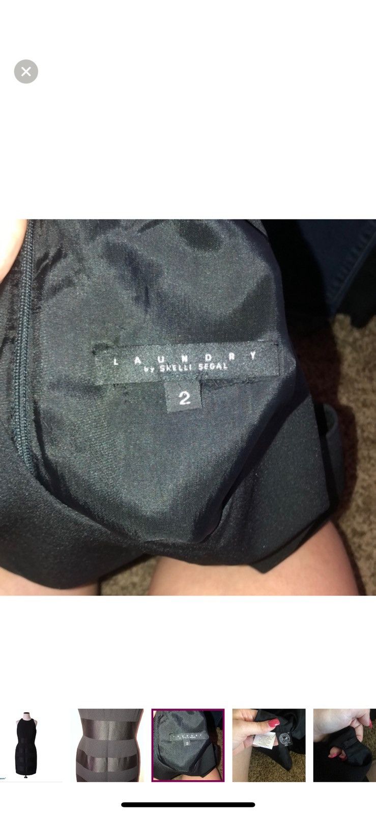 Laundry by Shelli Segal Laundry by Shelli segal little black dress size 2 Size XS / US 0-2 / IT 36-38 - 4 Thumbnail