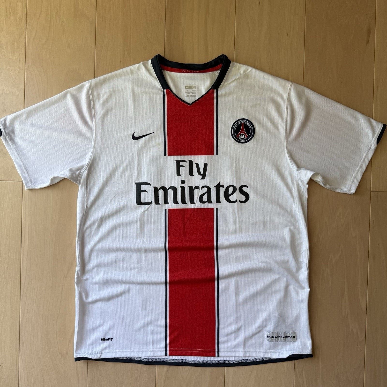 Nike Nike Paris Saint Germain Jersey White Red World Cup Soccer Size US XL / EU 56 / 4 - 2 Thumbnail