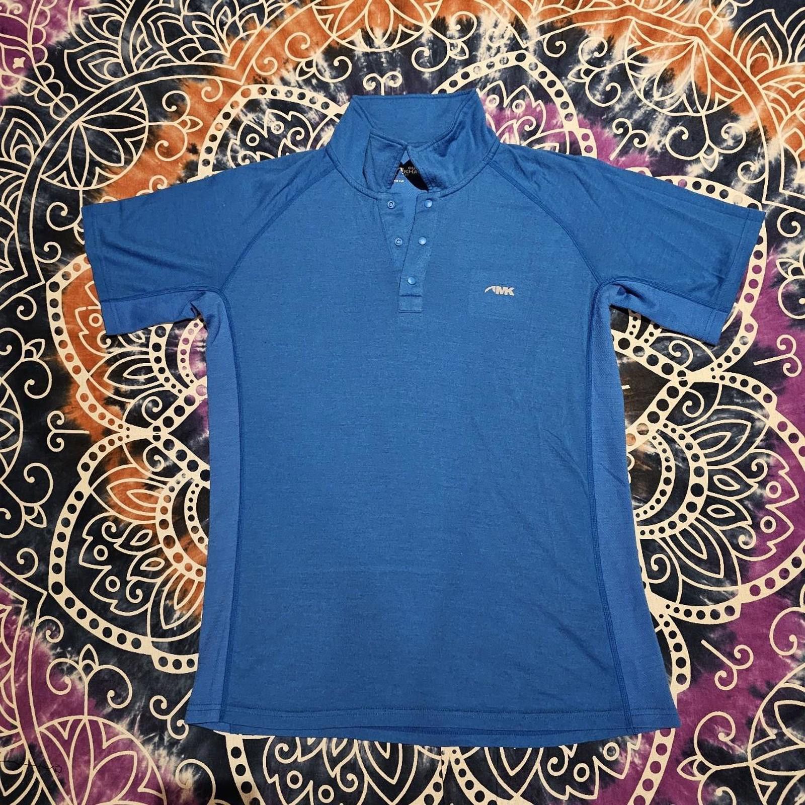 Designer Men's Mountain Khakis Blue Polo-shirt Size US M / EU 48-50 / 2 - 1 Thumbnail