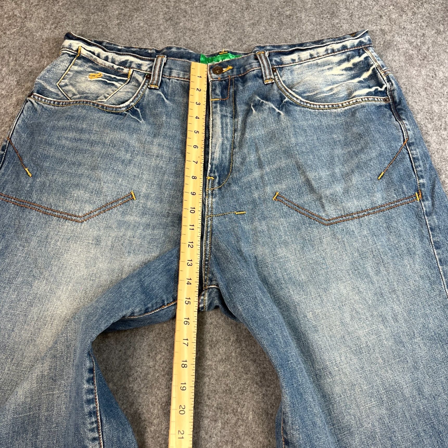 Rocawear Rocawear Mens Denim Shorts W40 Blue Baggy Y2K hip Hop Grunge Skater Vintage 90s Bermuda Casual 90s Hip Hop Mens Regular Blue Denim Shorts W40 Size US 40 / EU 56 - 5 Thumbnail