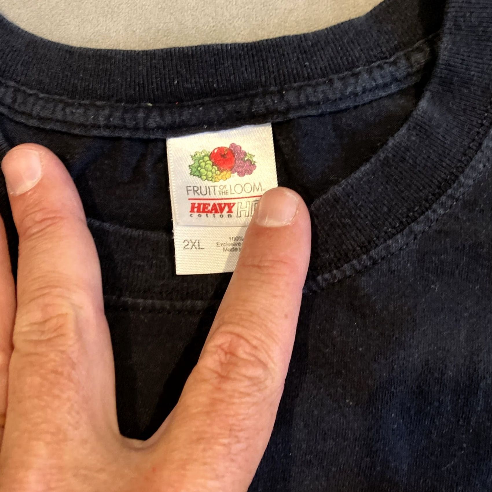 Fruit Of The Loom VINTAGE BORN IN BROOKLYN Brooklyn Bridge T Shirt Men's XXL Awesome Size US XXL / EU 58 / 5 - 3 Thumbnail