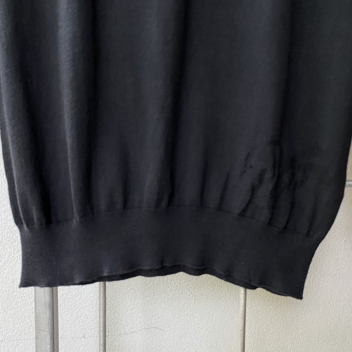 Viktor & Rolf VIKTOR& ROLF Black Semi-Sheer Knit Shirt Size XS / US 0-2 / IT 36-38 - 14 Thumbnail