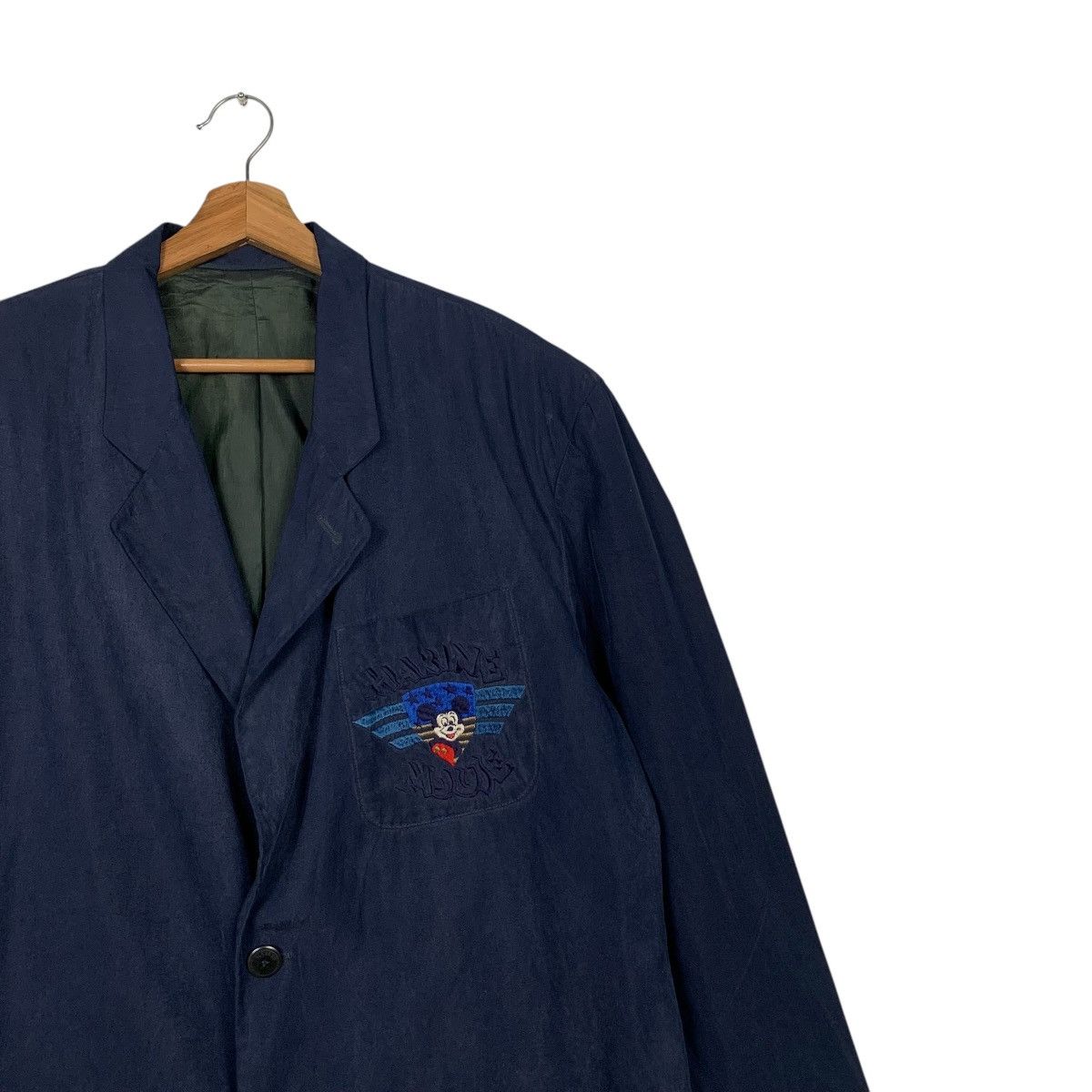Iceberg ICEBERG X DISNEY Marine Mouse Logo Casual Jacket #2360-C106 Size US L / EU 52-54 / 3 - 5 Thumbnail