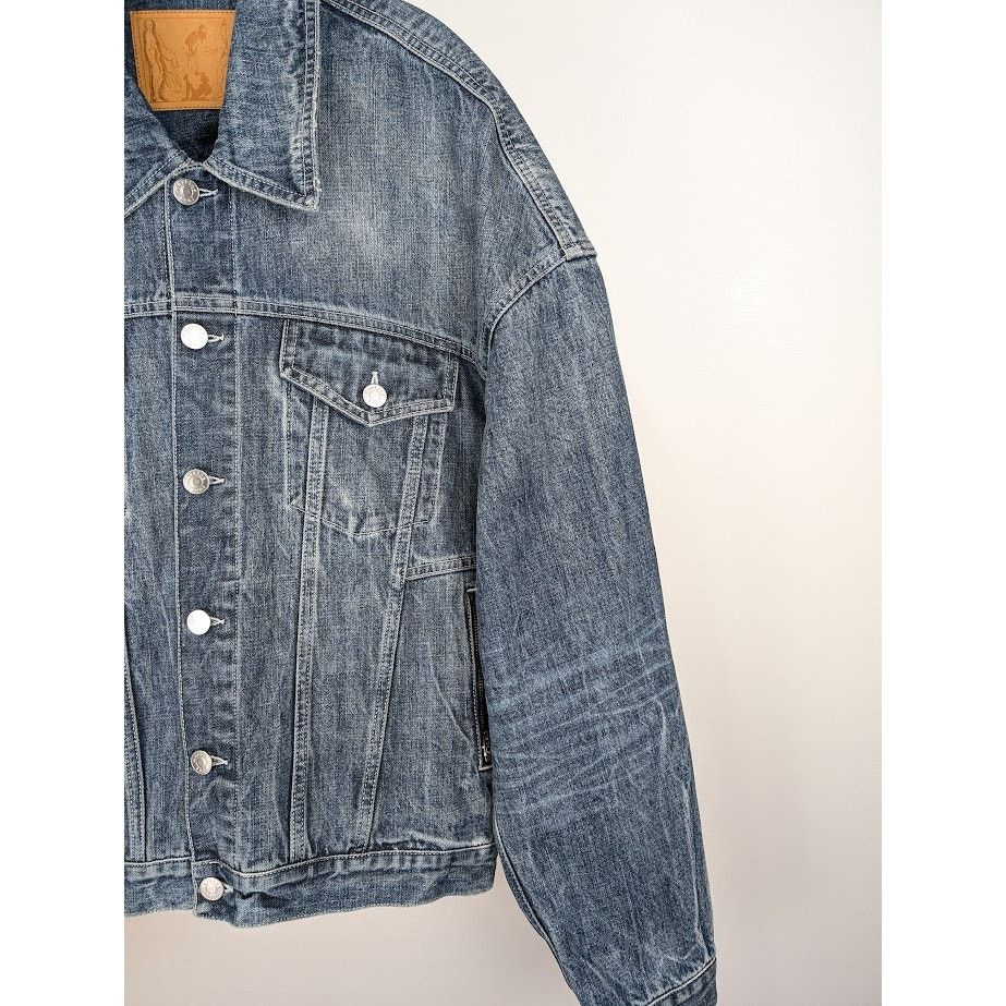 Martine Rose o1rshd1 Denim Jacket in Blue Size US L / EU 52-54 / 3 - 12 Thumbnail