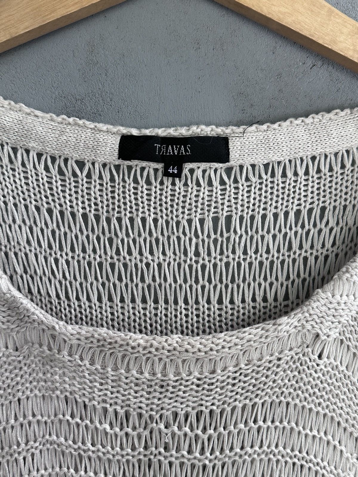 Issey Miyake × Japanese Brand Travas-Japanese Knitted Fishnet IsseyMiyake Ysformen Size US M / EU 48-50 / 2 - 5 Thumbnail