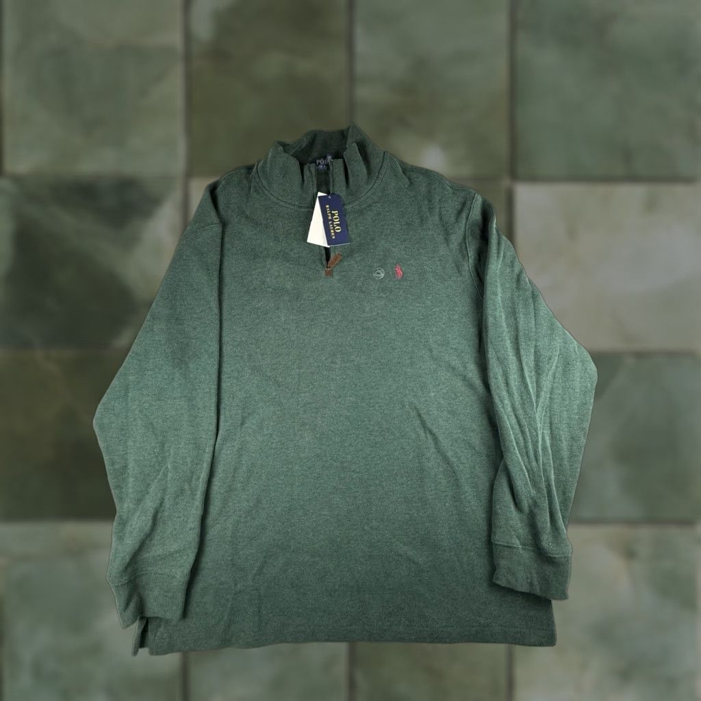 Polo Ralph Lauren **Ralph Lauren Green Men's XXL 1/4 Zip Sweater** User: Ralph Lauren Green Men's XXL 1/4 Zip Sweater Size US XXL / EU 58 / 5 - 1 Thumbnail