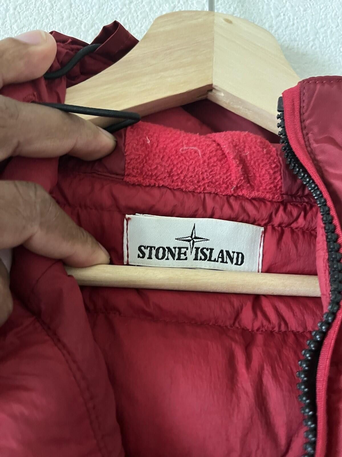 Stone Island Stone Island Down Puffer Hooded Jacket Red⁠ Size US L / EU 52-54 / 3 - 4 Thumbnail