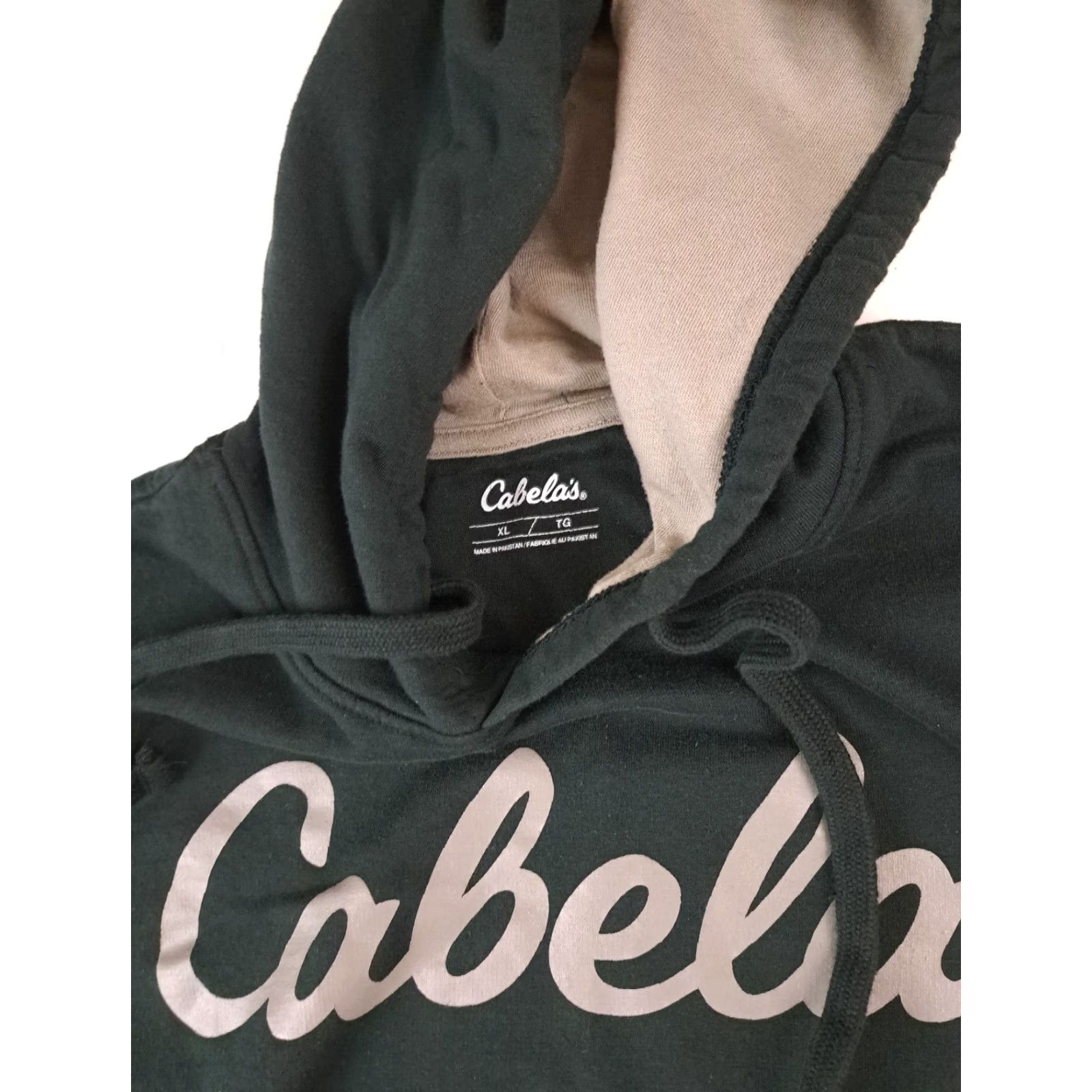 Vintage VINTAGE Cabela's Sweatshirt Hooded Pullover Black 2XL Unisex Adults Sweatshirt Hooded Cabela's XXL Black Pullover Sweatshirt Vintage 2XL Mens/Womens Size US XXL / EU 58 / 5 - 2 Thumbnail