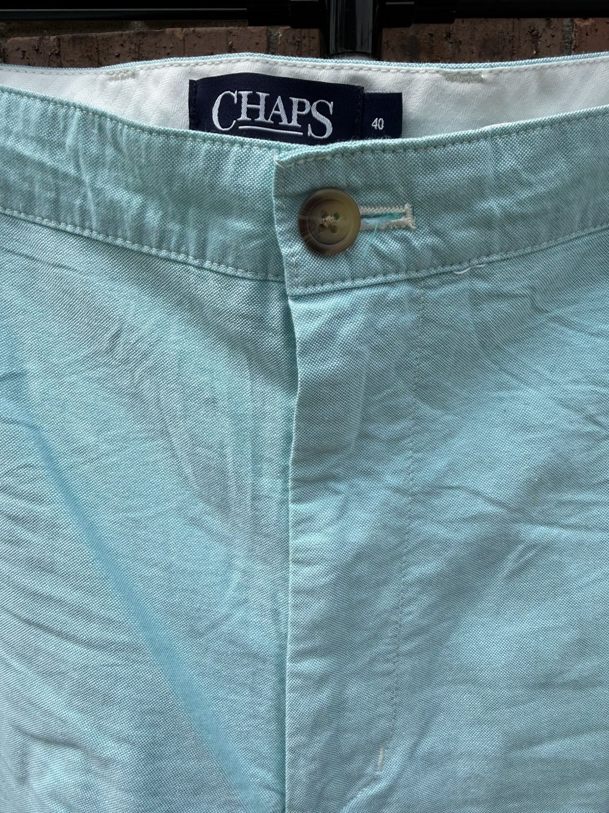 Chaps Chaps Flat Front Shorts Atlas Green Pastel Preppy Golf Size US 40 / EU 56 - 3 Thumbnail