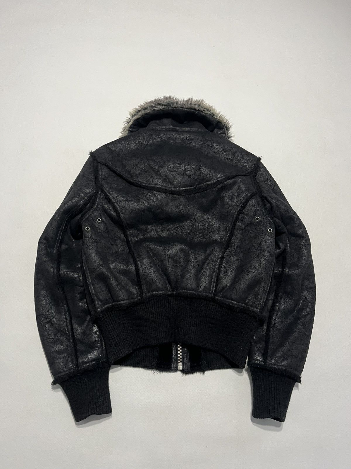 If Six Was Nine Miss Sixty Y2K Fur Jacket ifsixwasnine LGB styled Japan Size M / US 6-8 / IT 42-44 - 4 Thumbnail