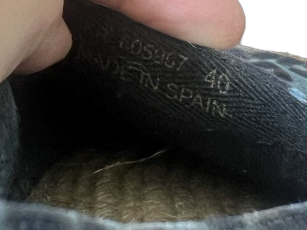 Saint Laurent Paris Saint Laurent Espadrilles Canvas Blue Animal Print Size US 7.5 / EU 40-41 - 10 Thumbnail