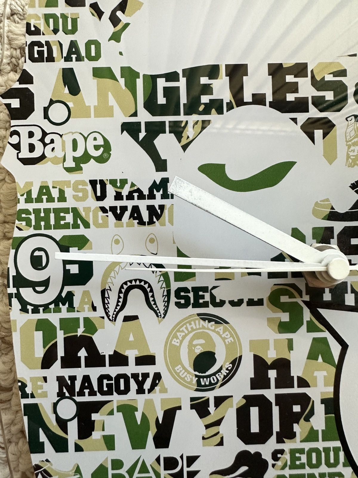 Bape Bape 25th Anniversary Clock Size ONE SIZE - 4 Thumbnail