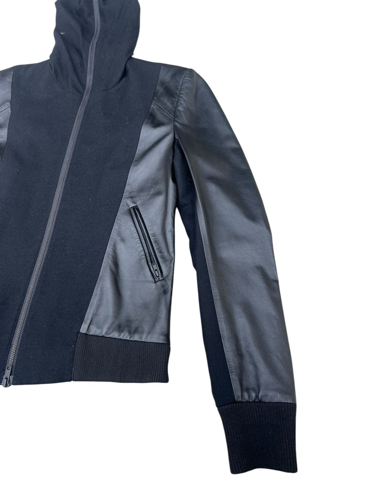 INJURY Injury Australia Hoodie Hybrid Leather Jacket Size US S / EU 44-46 / 1 - 8 Thumbnail