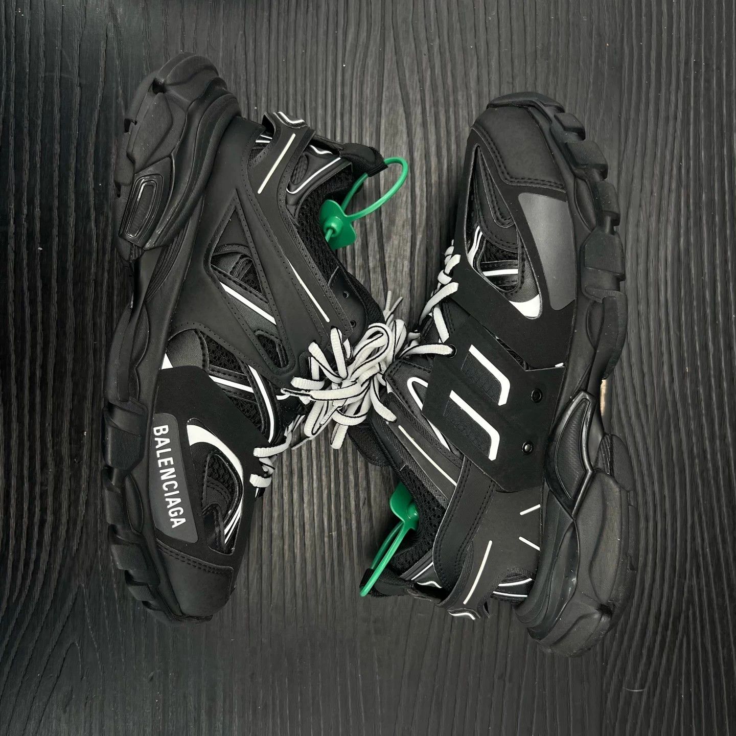 Balenciaga Balenciaga Track Black & White Size 38 OG Box Near Mint Size US 8 / IT 38 - 4 Thumbnail