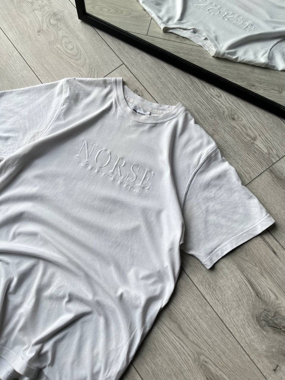 Norse Projects × Vintage Vintage Norse Projects White Boxy Tee Y2K L Size US L / EU 52-54 / 3 - 3 Thumbnail
