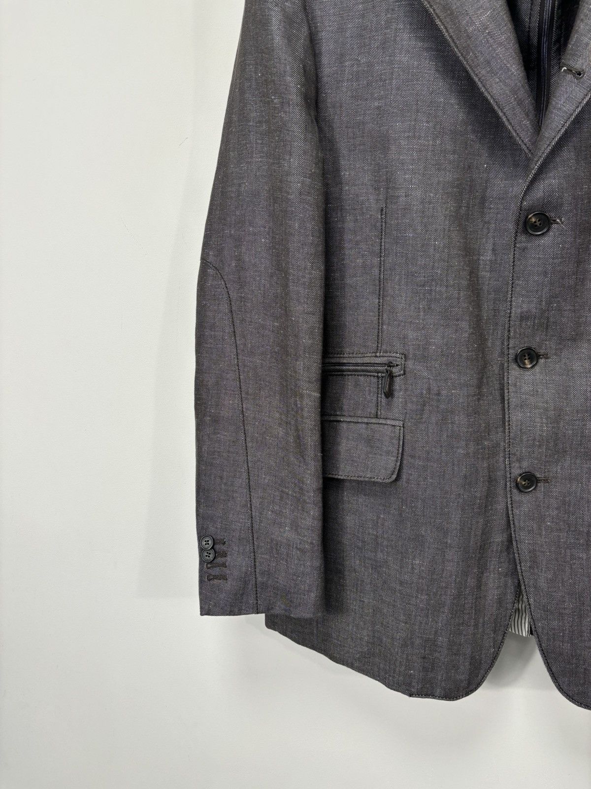 Corneliani Corneliani ID Men’s Double Cotton Linen Blazer Sport Jacket Size US M / EU 48-50 / 2 - 5 Thumbnail