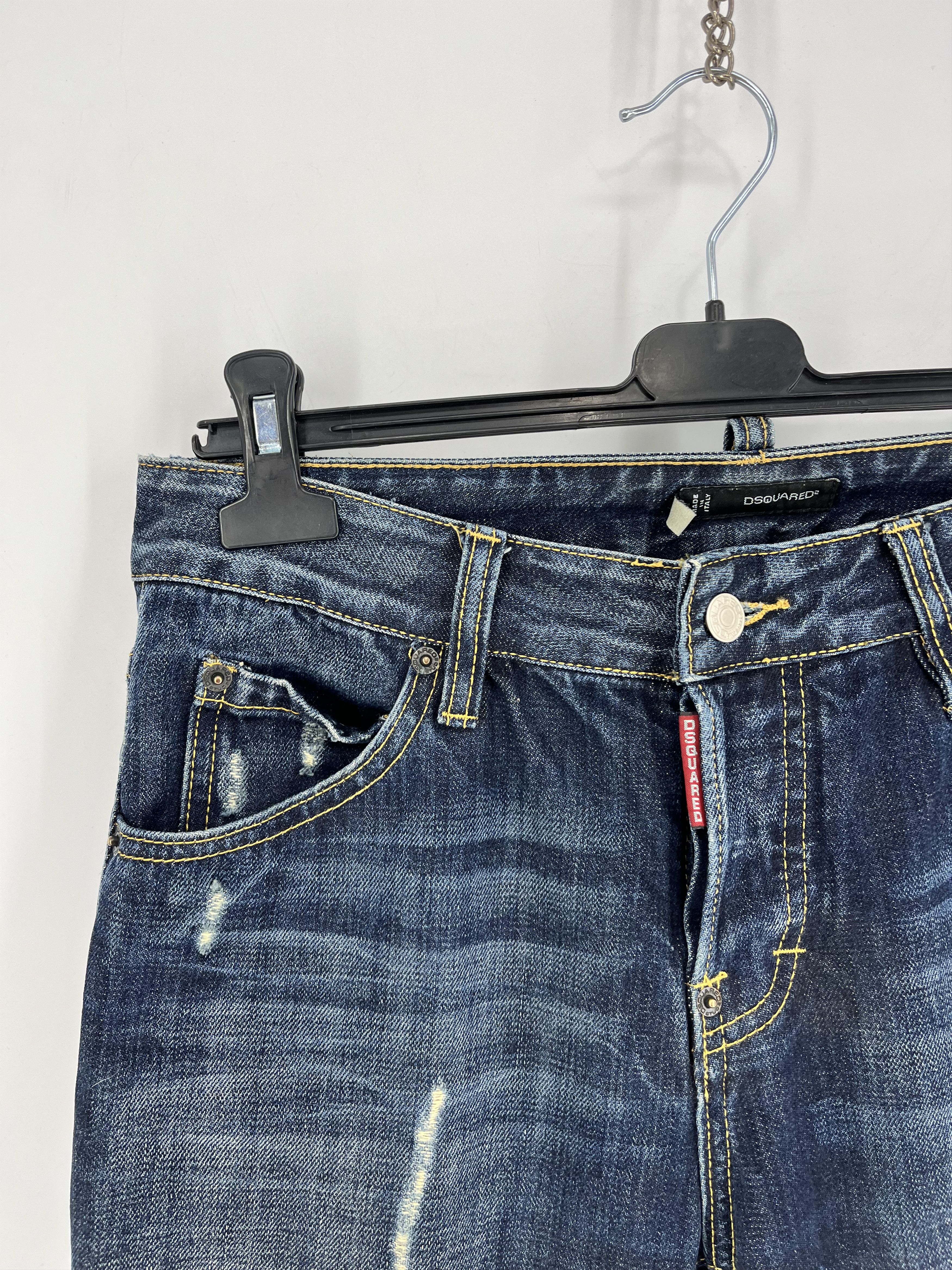 Dsquared2 Vintage Dsquared2 Jeans Denim Skinny Fit Luxary Style Size US 27 - 6 Thumbnail