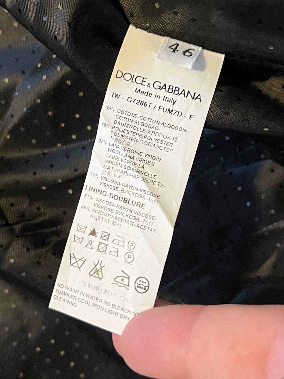 Dolce & Gabbana Dolce & Gabbana Black Waistcoat Formal Gilet Vest Size 46R - 9 Thumbnail