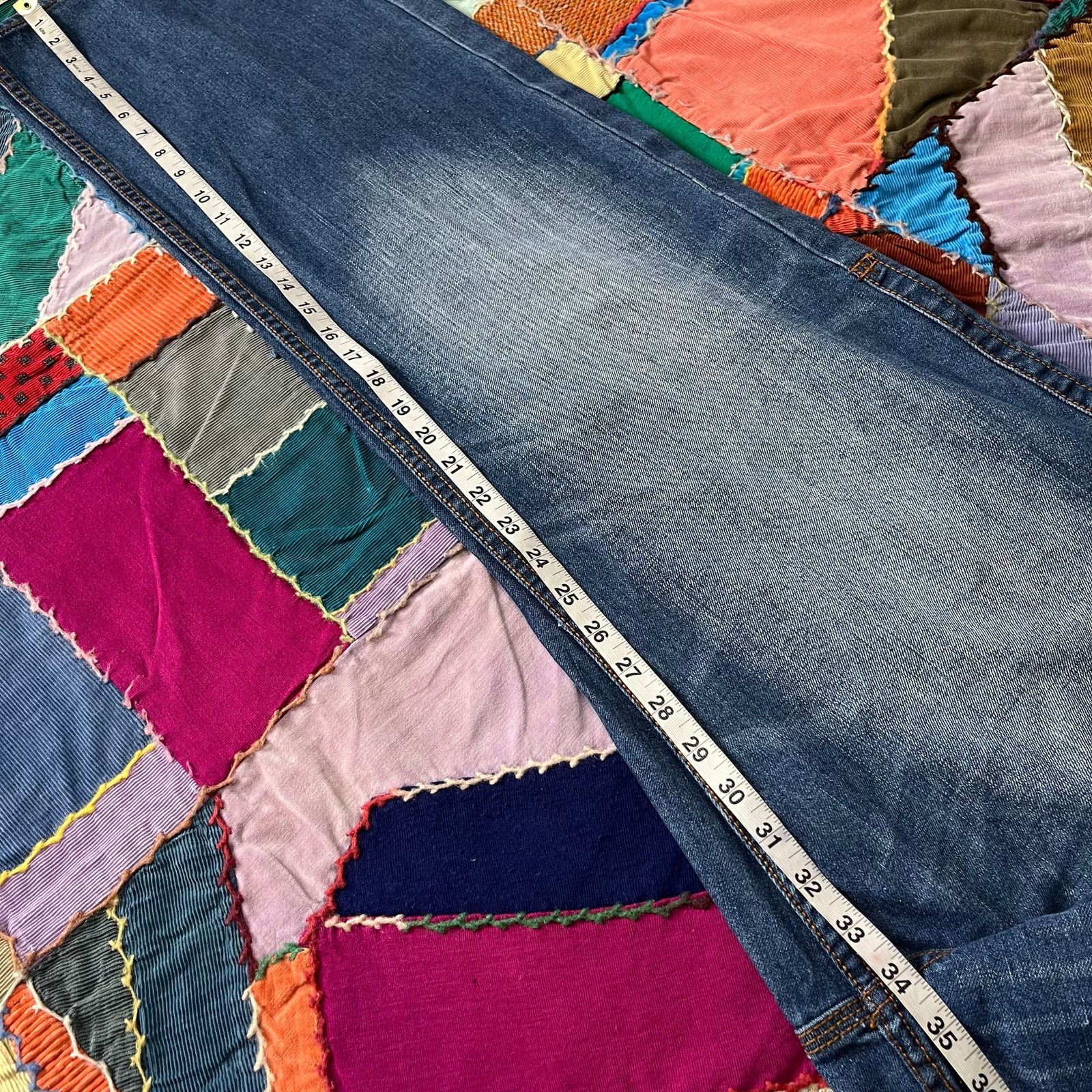 Rocawear Y2K Rocawear Baggy Faded Nicely Washed Embroidered Blue Jean Size US 38 / EU 54 - 6 Thumbnail