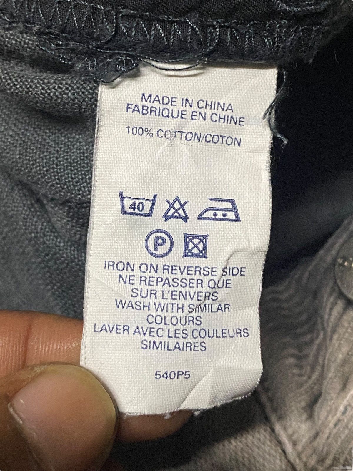 FCUK × French Connection Y2K Fuck Corduroy x Half Jeans Distressed Baggy Jeans Size US 32 / EU 48 - 18 Thumbnail