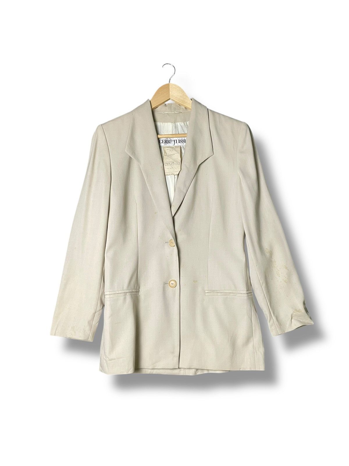 Cerruti 1881 × Designer × Vintage Cerruti 1881 Button Blazer (54) Size US XXS / EU 40 - 1 Thumbnail
