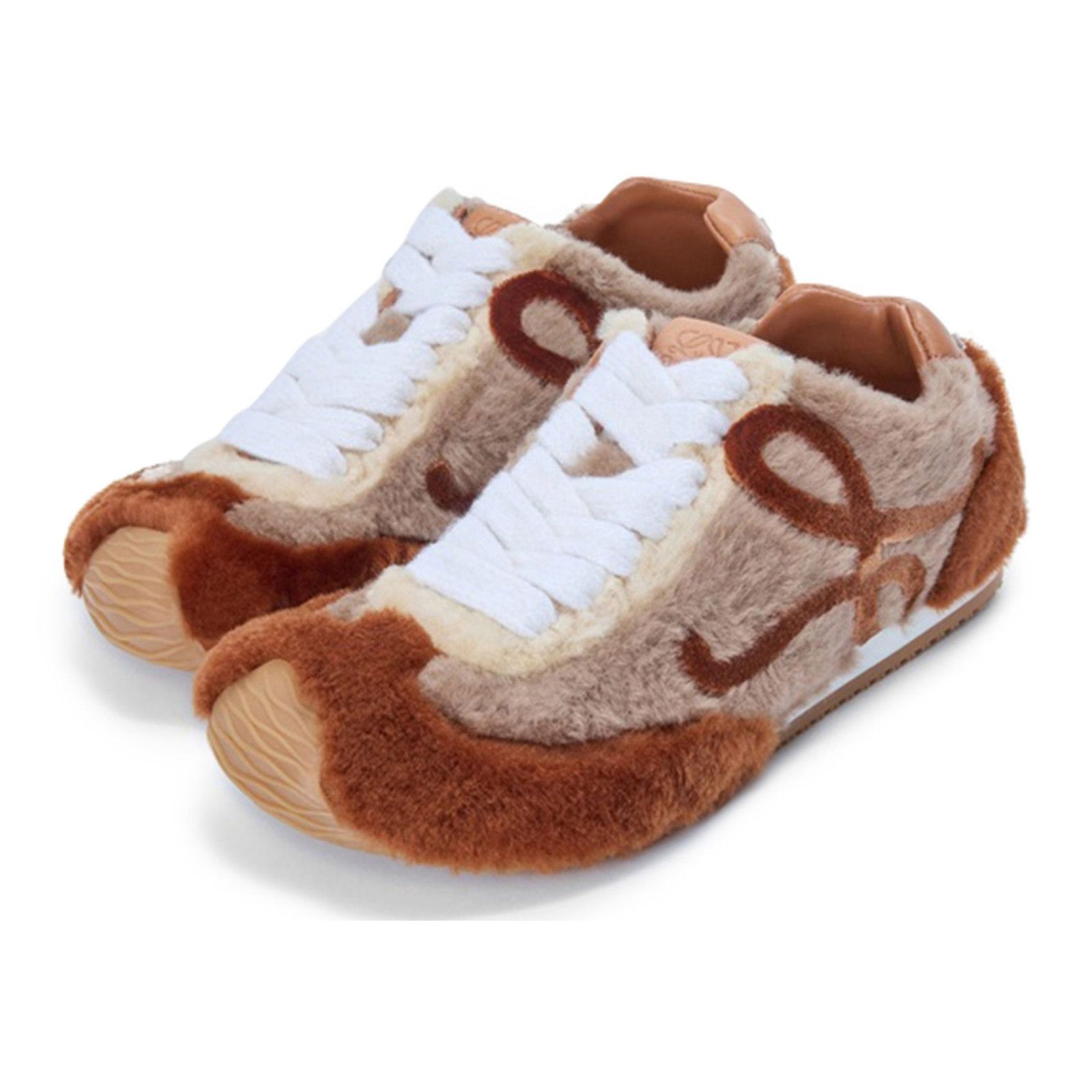 Loewe LOEWE Ballet Runner 2.0 $1400 Tan/Multitone Sneakers New & A Size US 10 / IT 40 - 2 Thumbnail