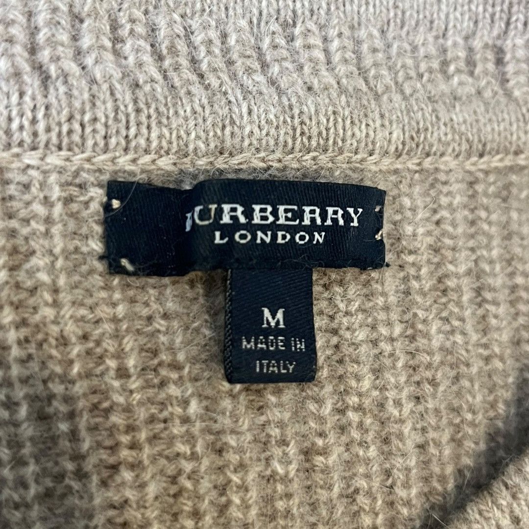 Burberry Burberry London Wool Knit Sweater Medium Size US M / EU 48-50 / 2 - 2 Thumbnail