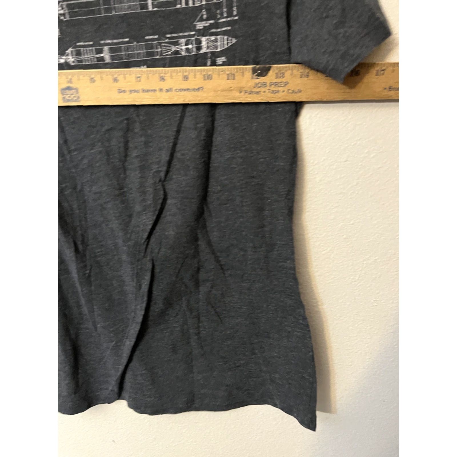 Vintage SpaceX Women's T Shirt Gray Medium Size M Shirt Space SpaceX Womens T Shirt Gray Medium Size M / US 6-8 / IT 42-44 - 4 Thumbnail