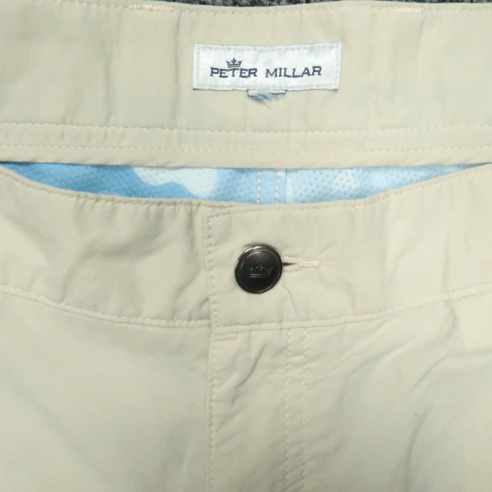 Peter Millar Peter Millar Pants Men 40x30 Stone Featherweight Performance Morrisville Trouser Size US 40 / EU 56 - 4 Thumbnail