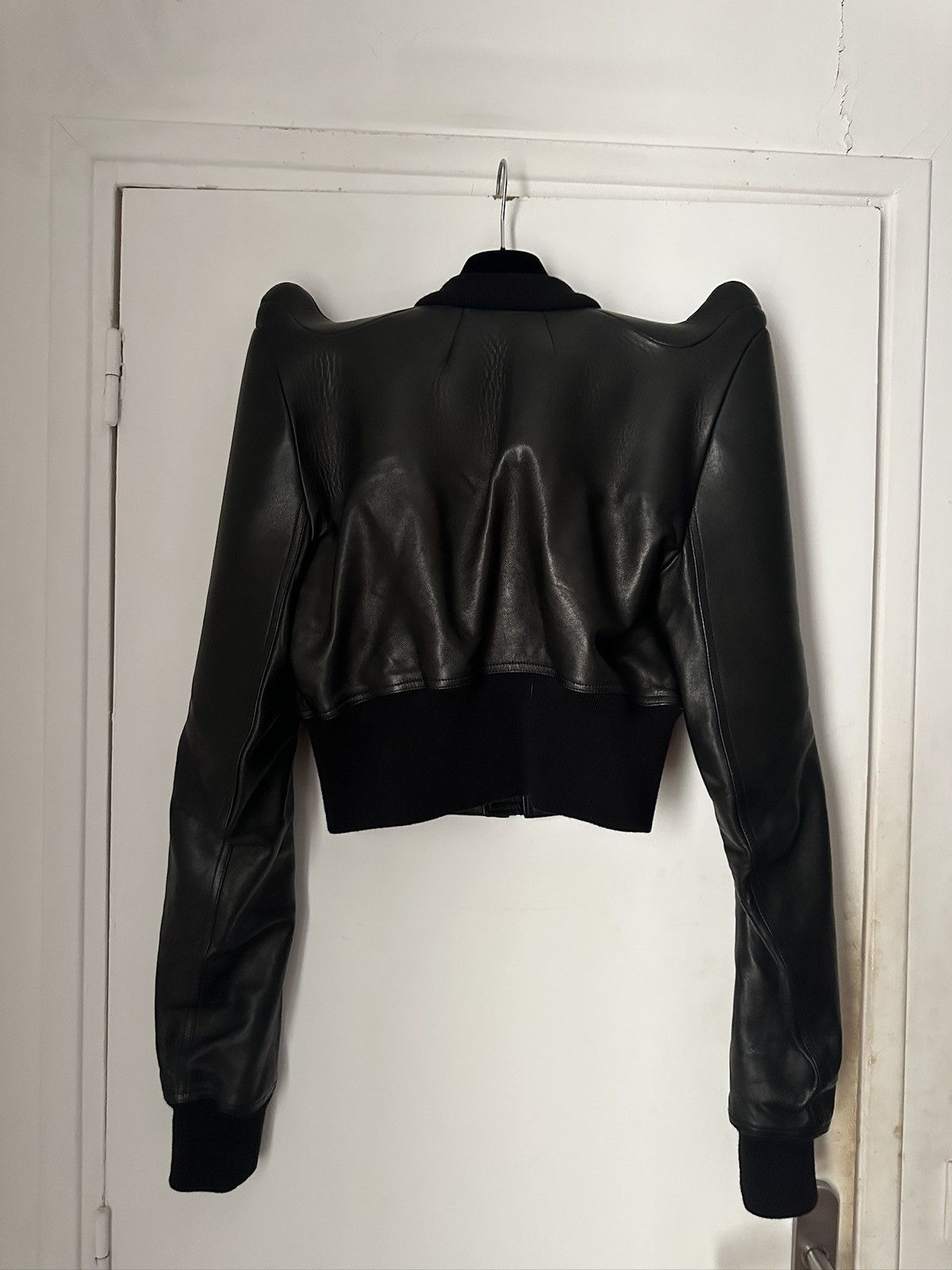 Rick Owens Rick Owens rare cropped tec flight jacket Size 48IT Size US M / EU 48-50 / 2 - 8 Thumbnail
