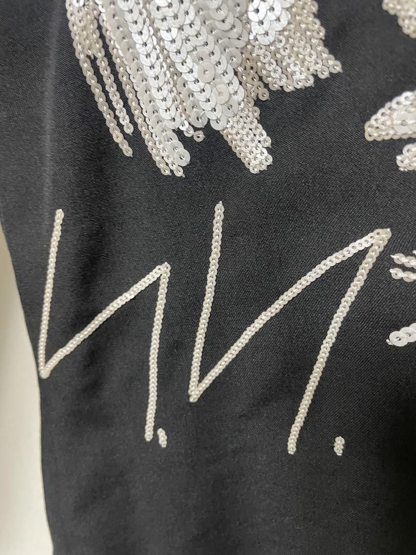 Yohji Yamamoto POUR HOMME 16aw Rie Miyazawa sequin drawing shirt Size US L / EU 52-54 / 3 - 3 Thumbnail