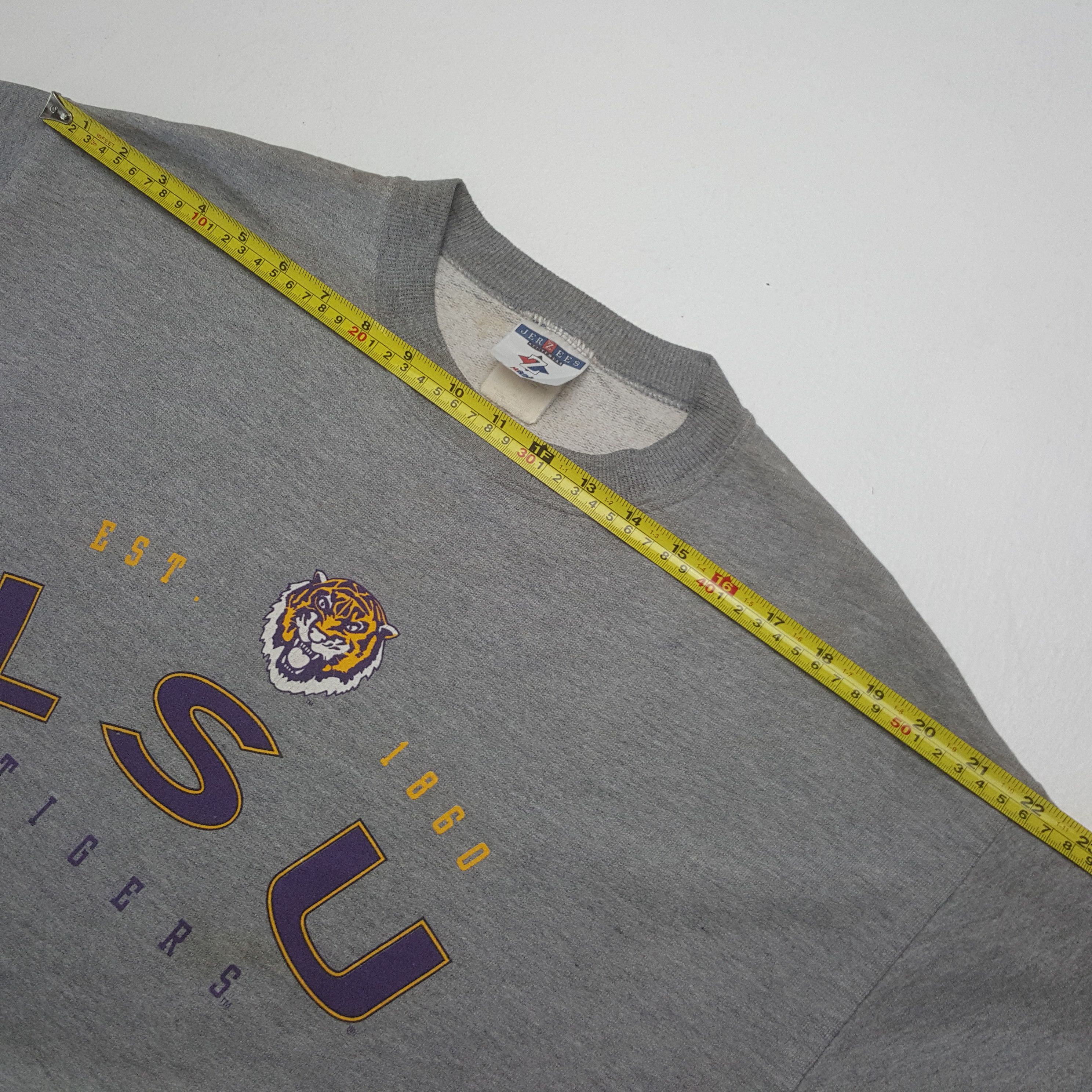 Jerzees Vintage LSU Tigers Sweatshirt Size US M / EU 48-50 / 2 - 6 Thumbnail