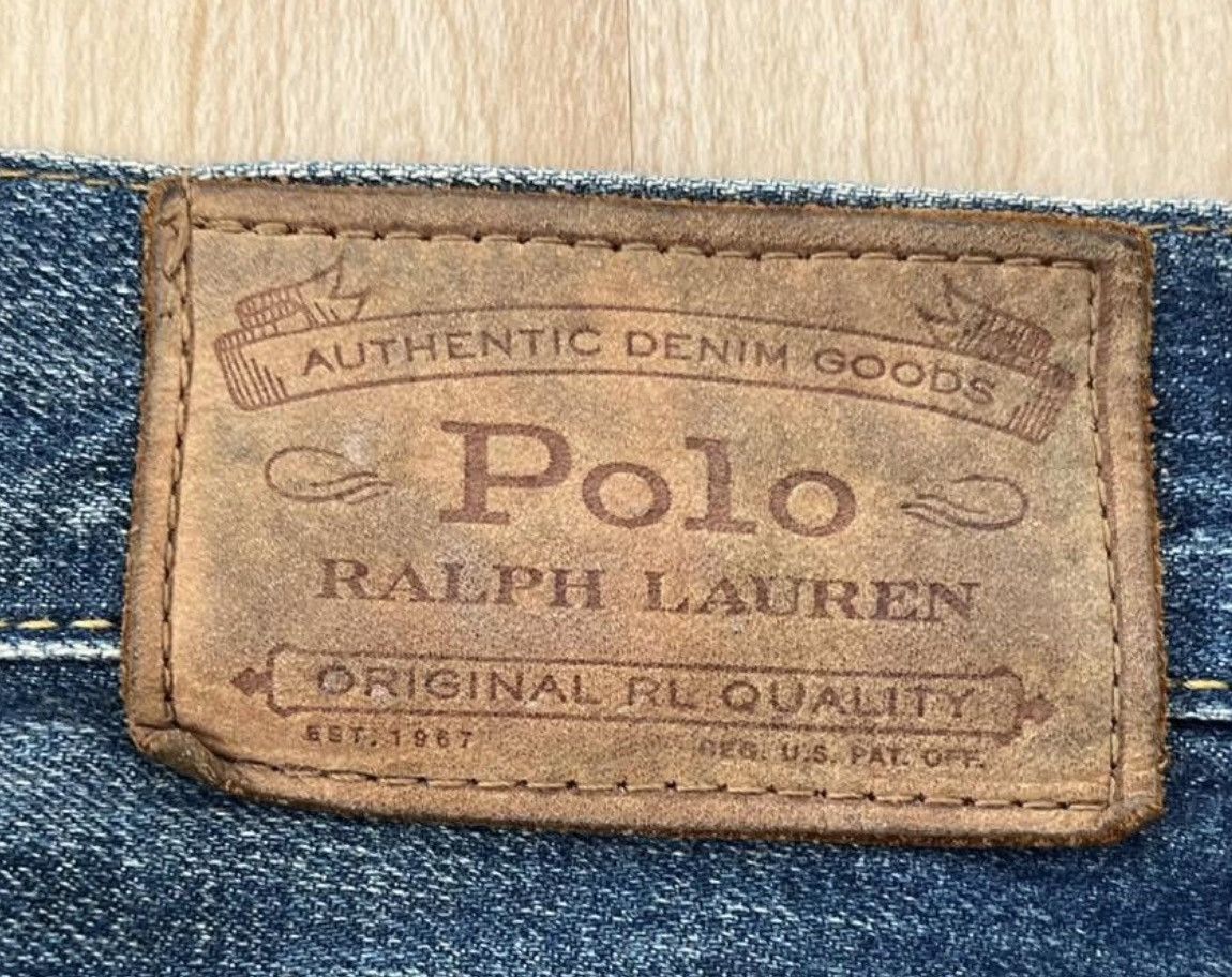 Polo Ralph Lauren Polo Ralph Lauren Varick Slim Straight Distressed Denim Jean Size US 31 - 9 Thumbnail