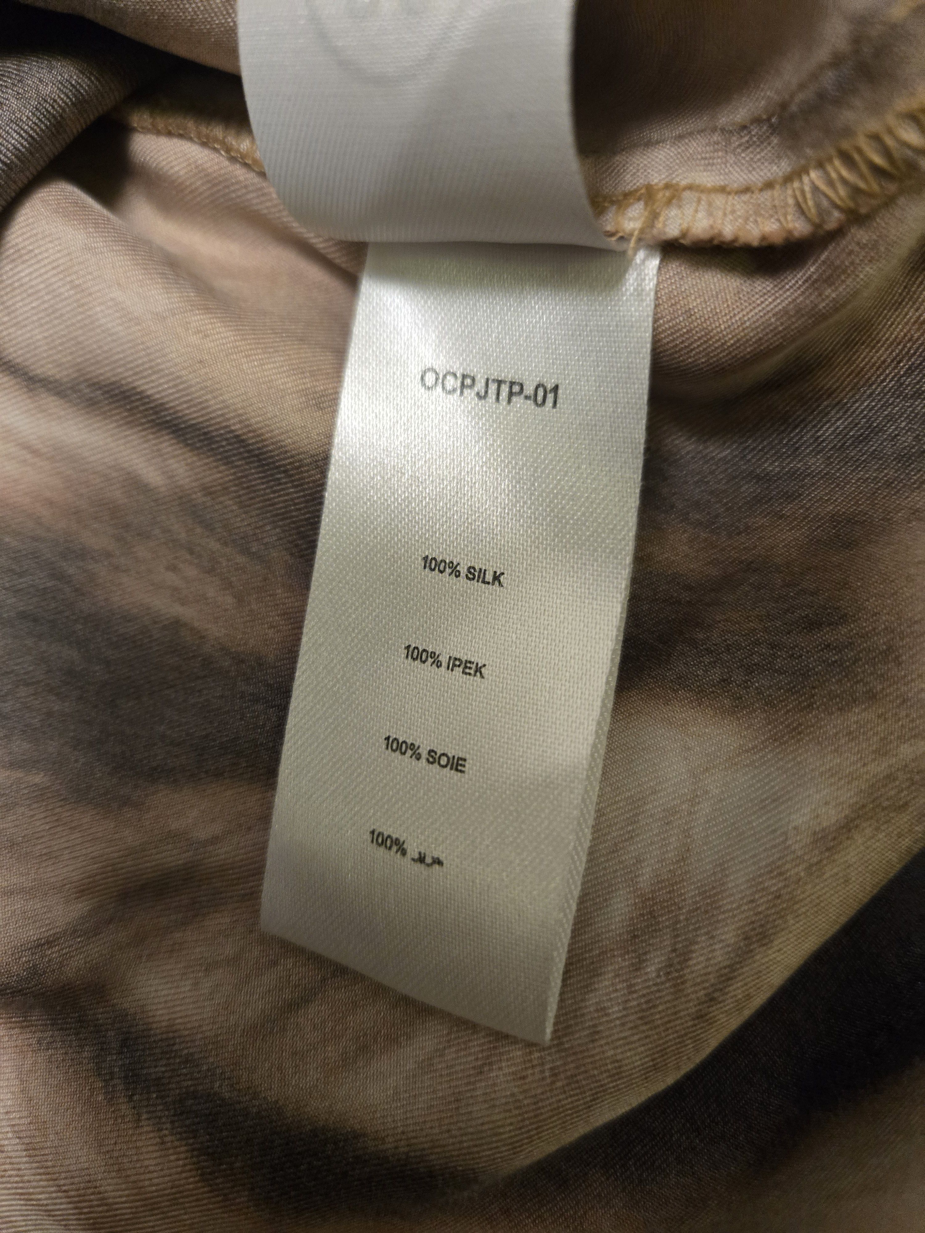 Opening Ceremony OPENING CEREMONY Men’s Large Silk Button Down Shirt Faux Fur Size US L / EU 52-54 / 3 - 4 Thumbnail