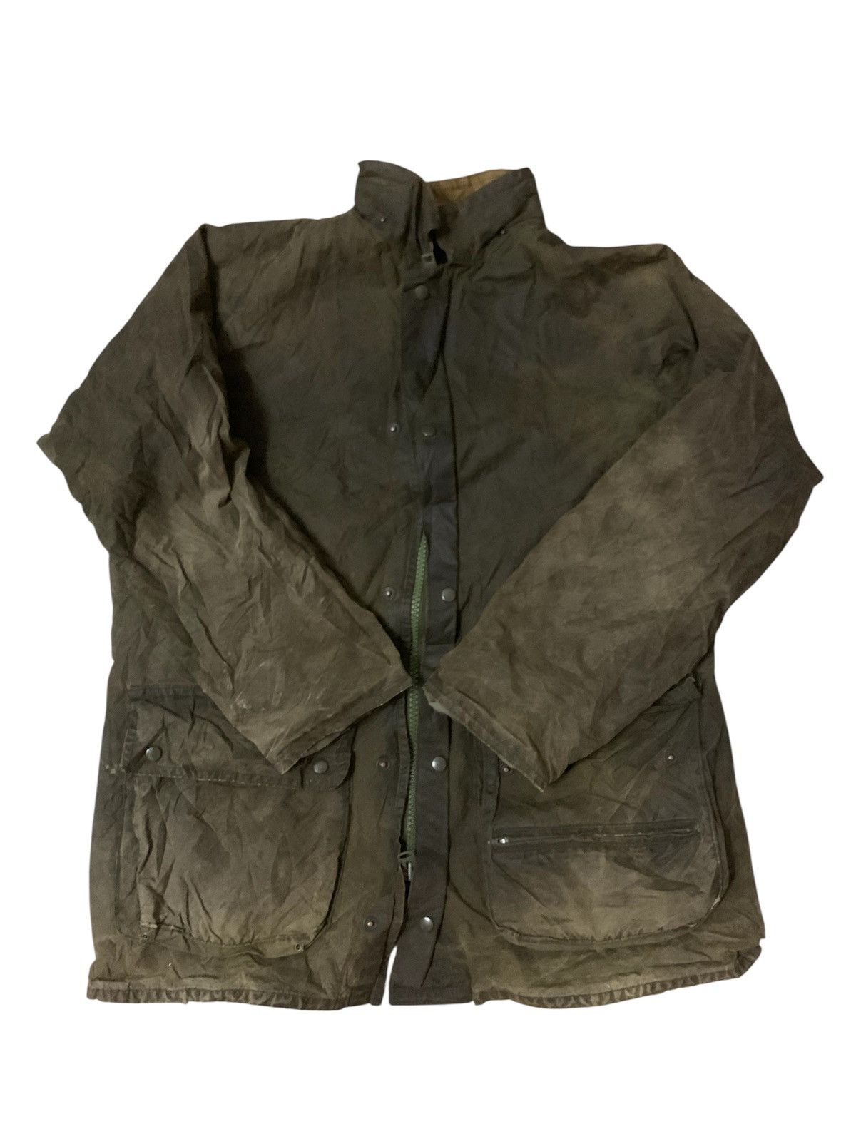 Barbour British Thornproof Garment Wax Jacket Size US L / EU 52-54 / 3 - 1 Thumbnail