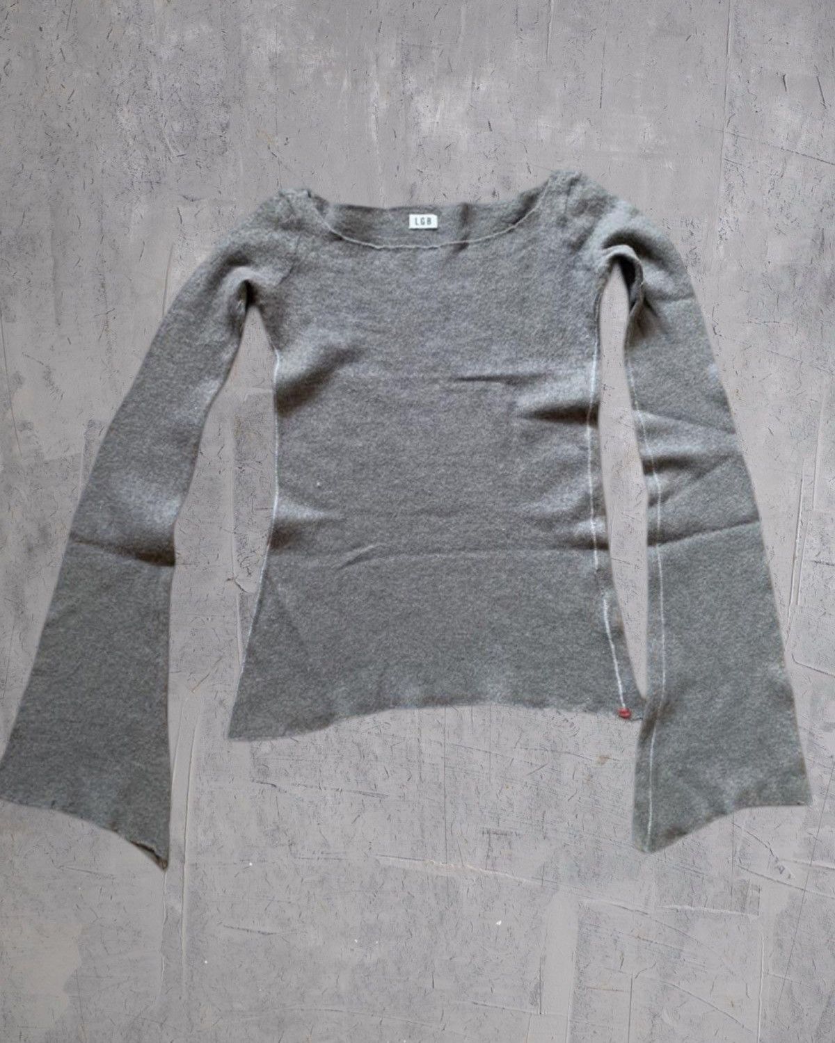 If Six Was Nine × Japanese Brand × Le Grande Bleu (L.G.B.) L.G.B flared knit sweater Size US S / EU 44-46 / 1 - 1 Thumbnail
