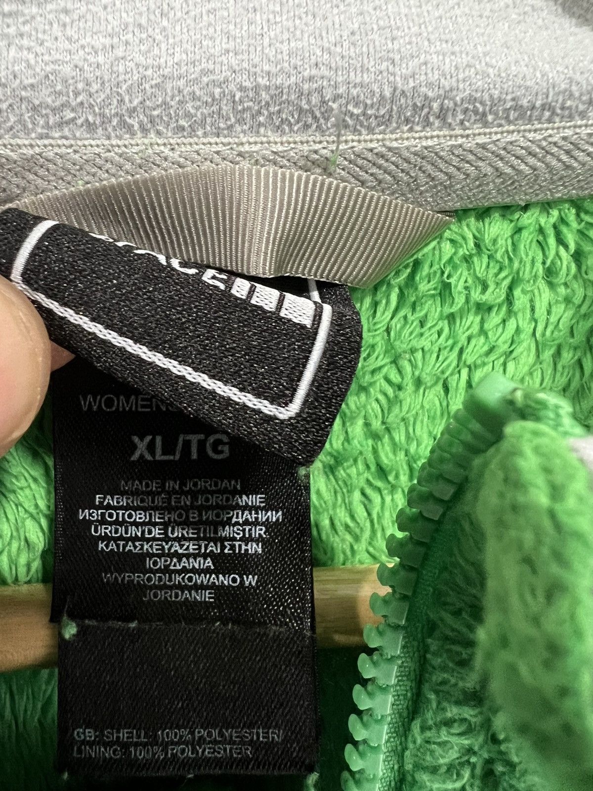 The North Face Vintage Womens North Face Green Sweater zip denali Size XL / US 12-14 / IT 48-50 - 3 Thumbnail