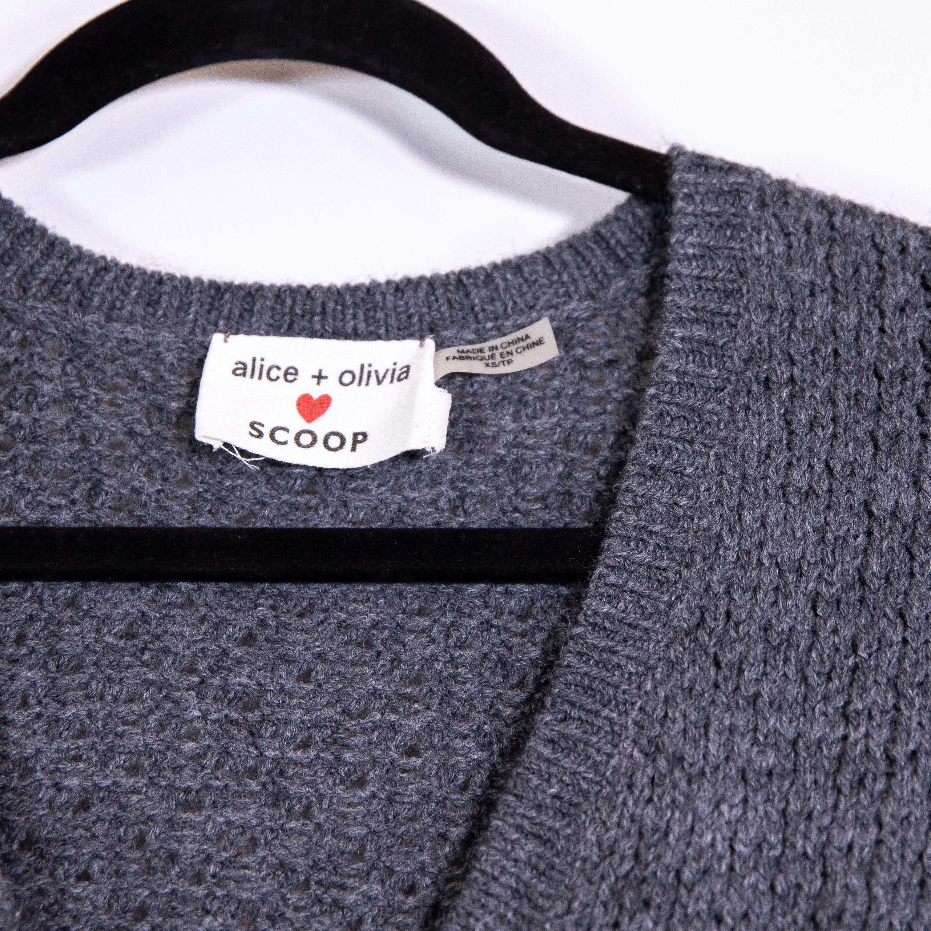 Alice + Olivia Alice And Olivia Wool Alpaca Blend Knit Size XS / US 0-2 / IT 36-38 - 3 Thumbnail