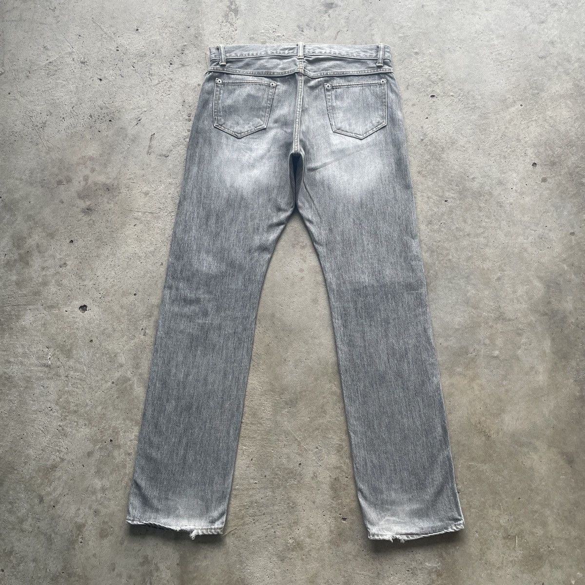 Japanese Brand W33 Vintage Japanese Distressed Faded Black Jeans Pants Size US 33 - 10 Thumbnail