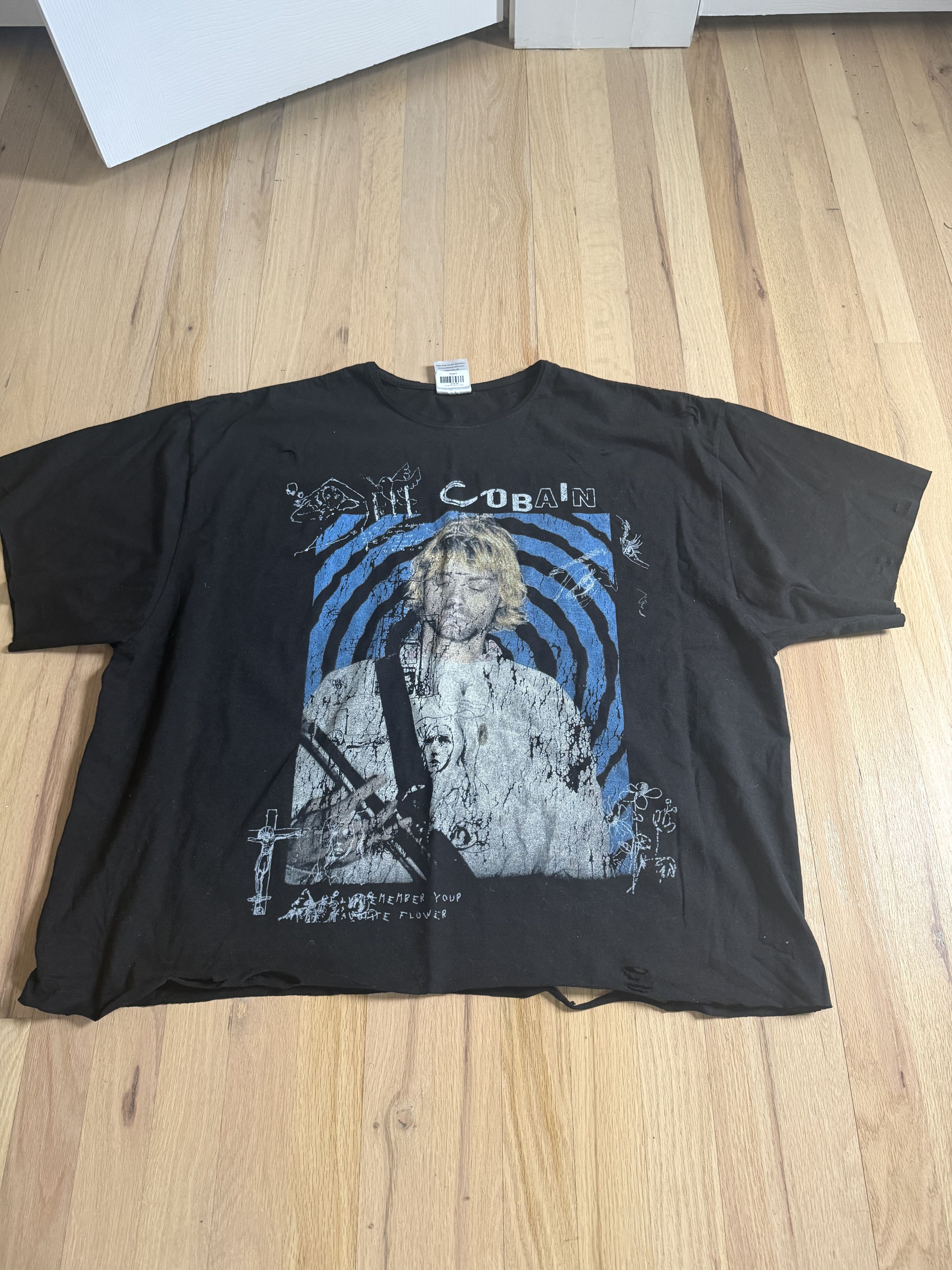 The GV Gallery GV Gallery Raspberry Hills Kurt Cobain Tee | Grailed