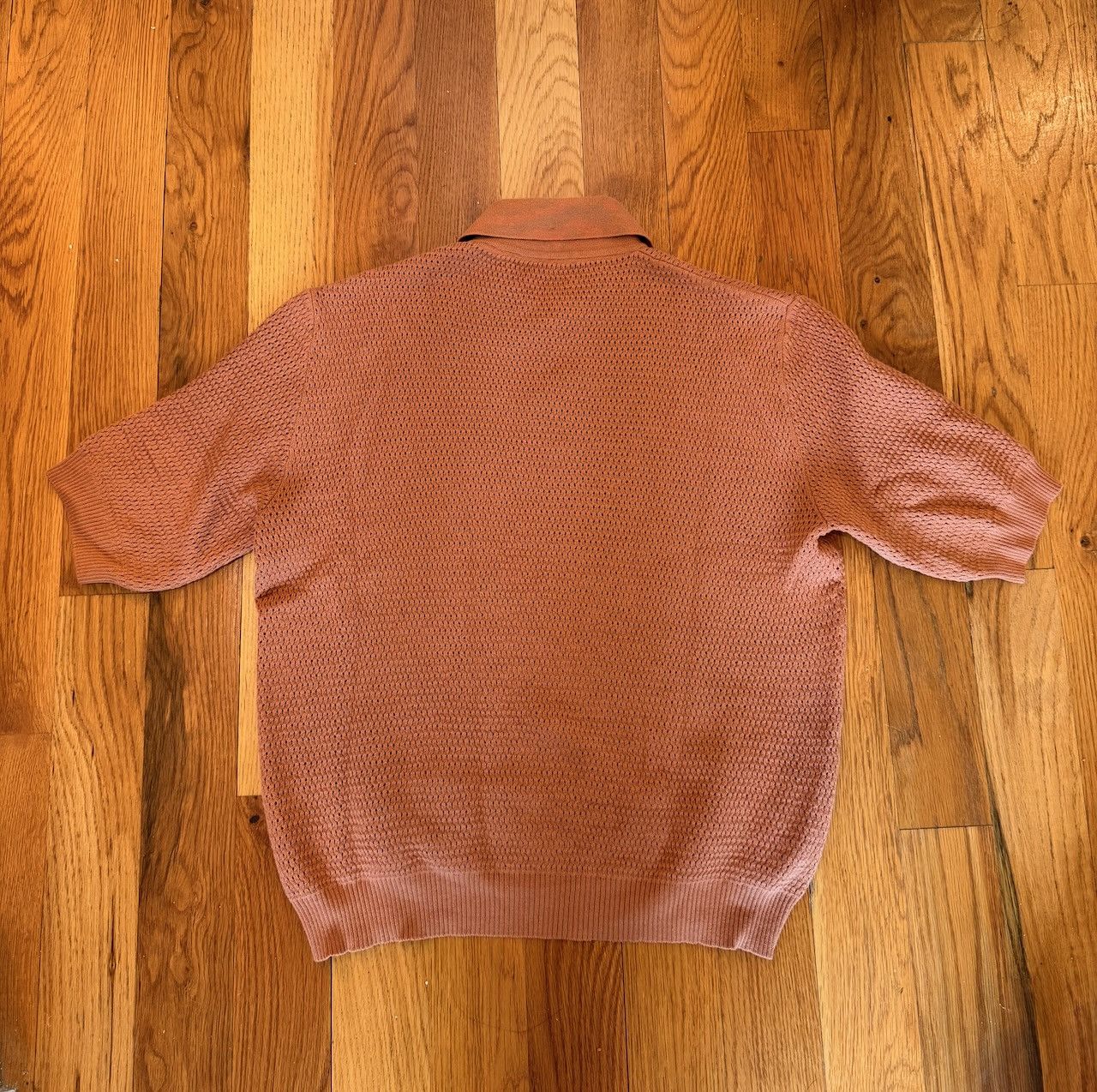 De Bonne Facture NWOT De Bonne Facture Honeycomb knit polo shirt Size US S / EU 44-46 / 1 - 2 Thumbnail