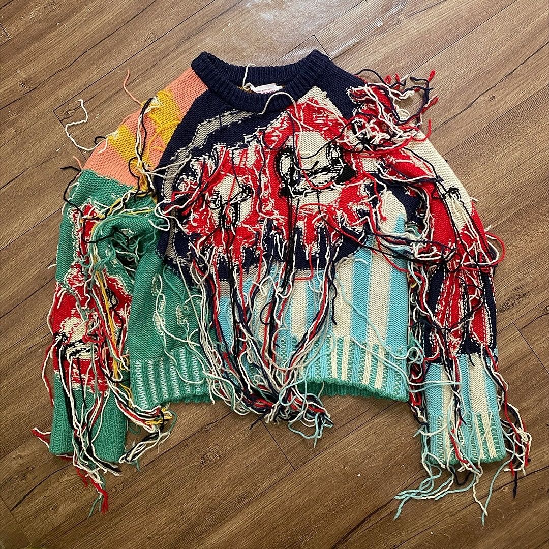 Charles Jeffrey LOVERBOY Charles Jeffrey LoverBoy knit sweater Size US M / EU 48-50 / 2 - 1 Thumbnail