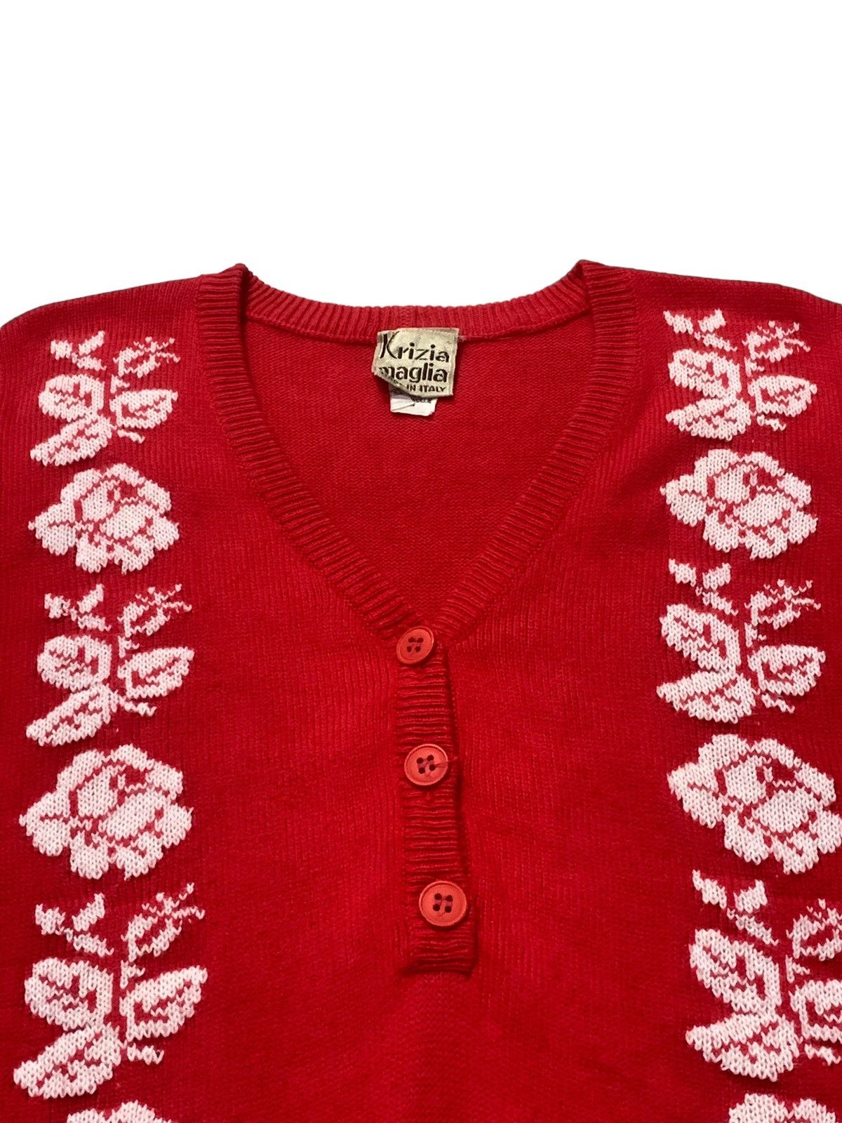 Krizia Vintage Krizia Maglia K Logo Knitwear Short Sleeve Size M / US 6-8 / IT 42-44 - 5 Thumbnail