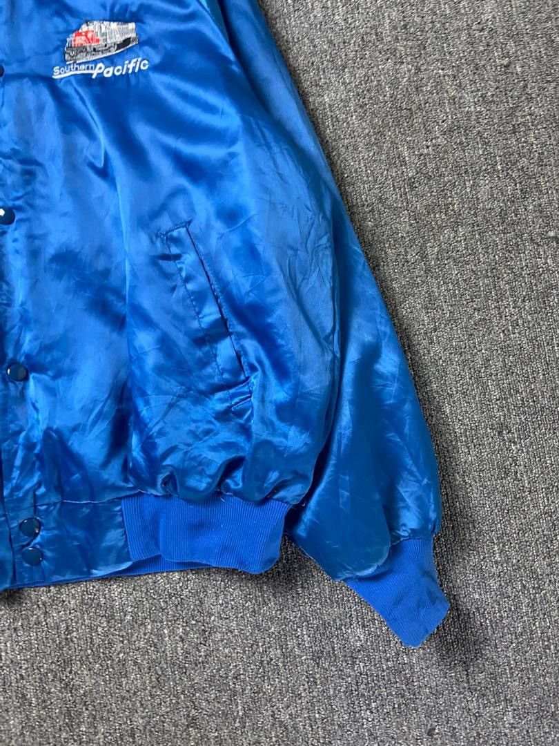 Japanese Brand West Ark Brand Embroidered Satin Bomber Jacket (203) Size US L / EU 52-54 / 3 - 8 Thumbnail