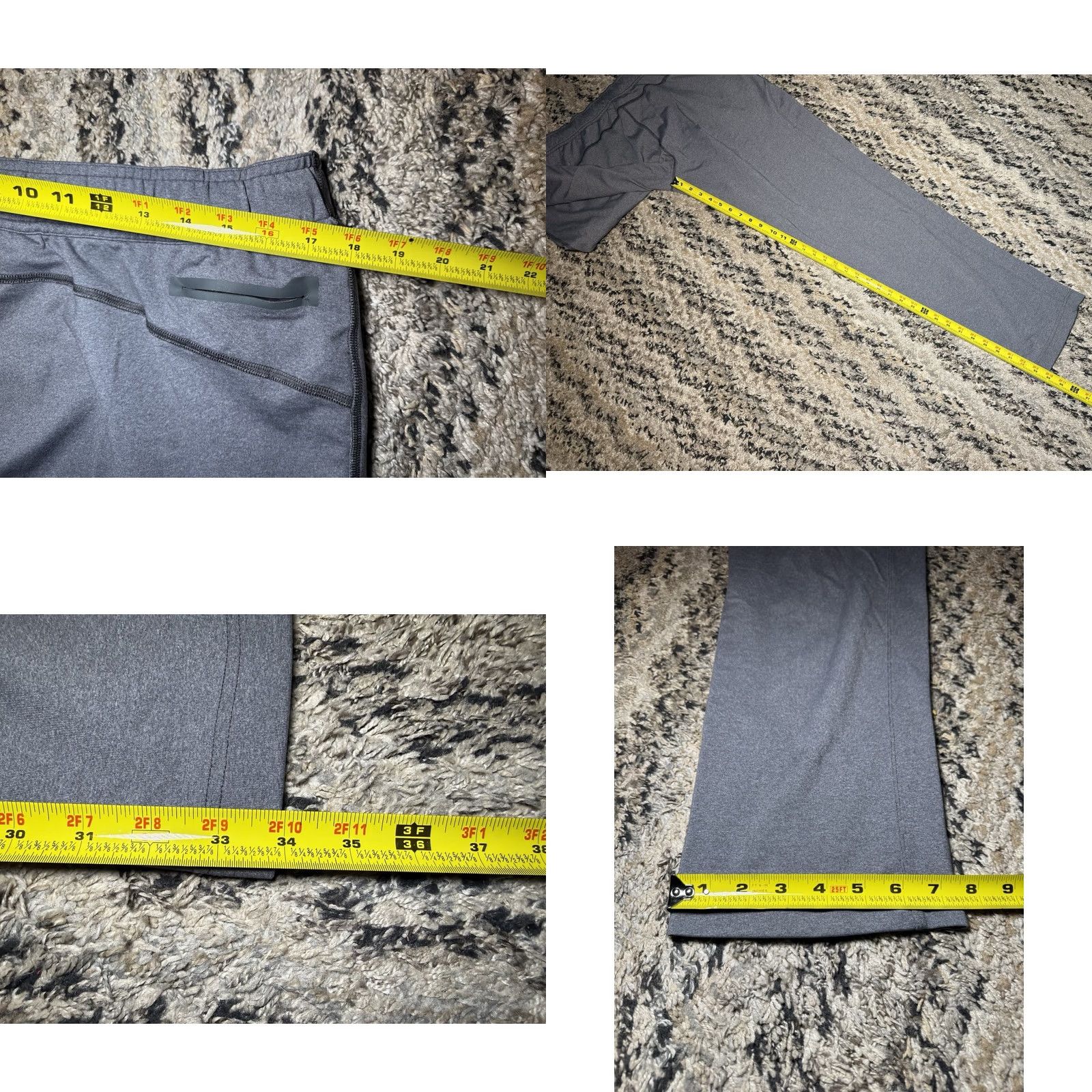 Lululemon Lululemon Kung Fu Pants Mens XL Heather Light Grey Stretch Gym & Training Sweatpants Workout Size US 36 / EU 52 - 9 Thumbnail