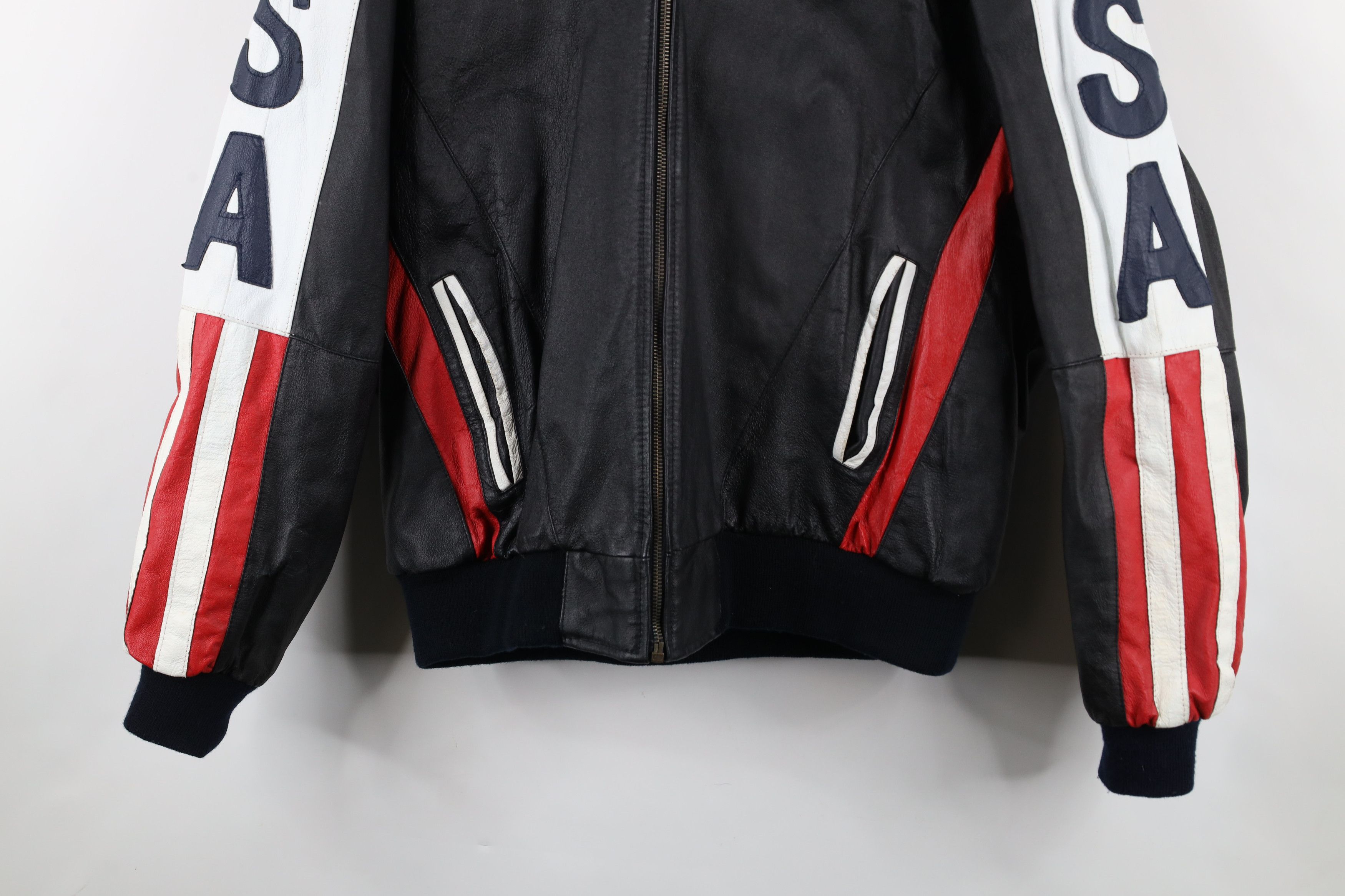 Vintage Vintage 90s Streetwear USA Flag American Eagle Jacket Size US XL / EU 56 / 4 - 3 Thumbnail