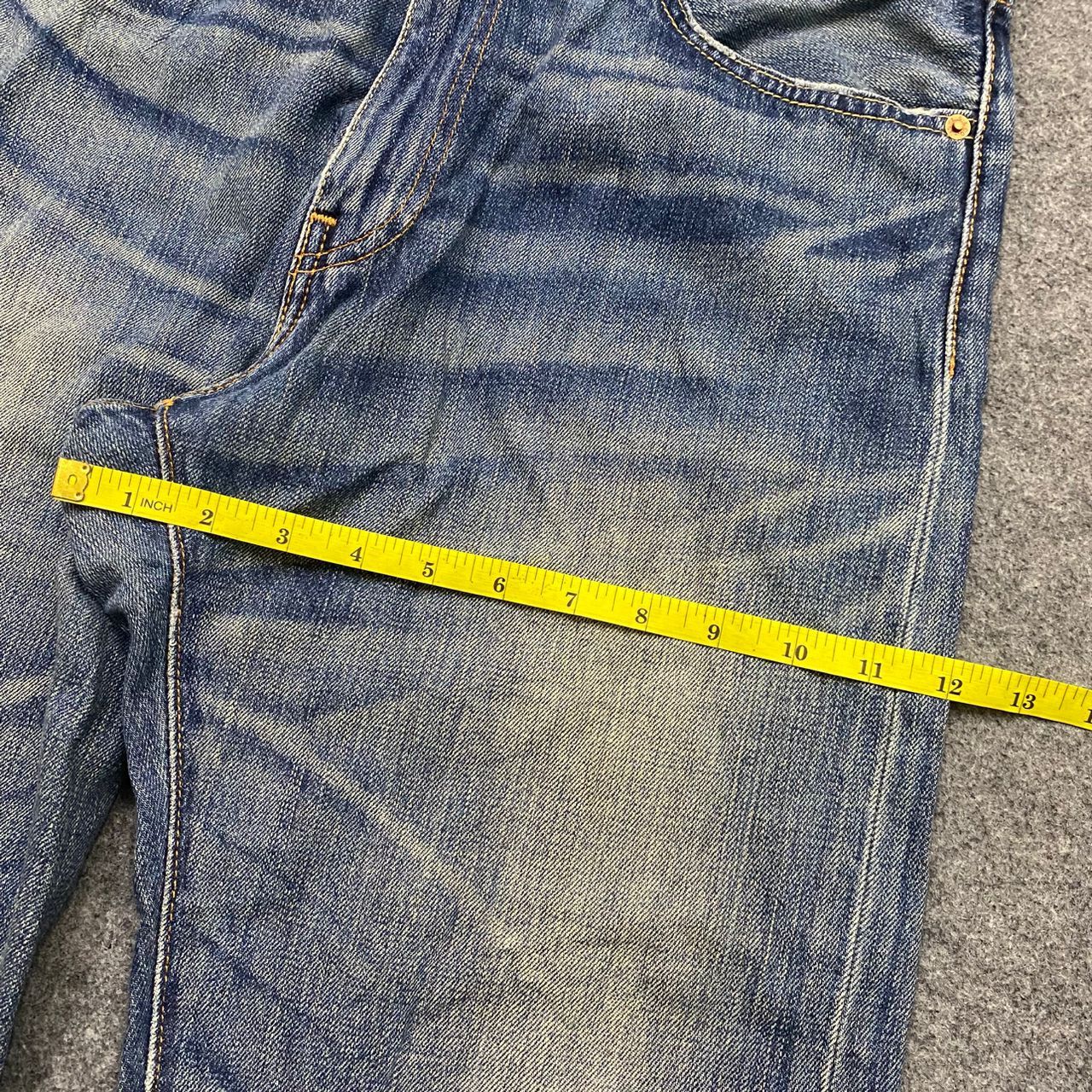 Levi's Vintage 90s Levis 505 Distressed Denim Kurt Cobain Style Size US 34 / EU 50 - 7 Thumbnail
