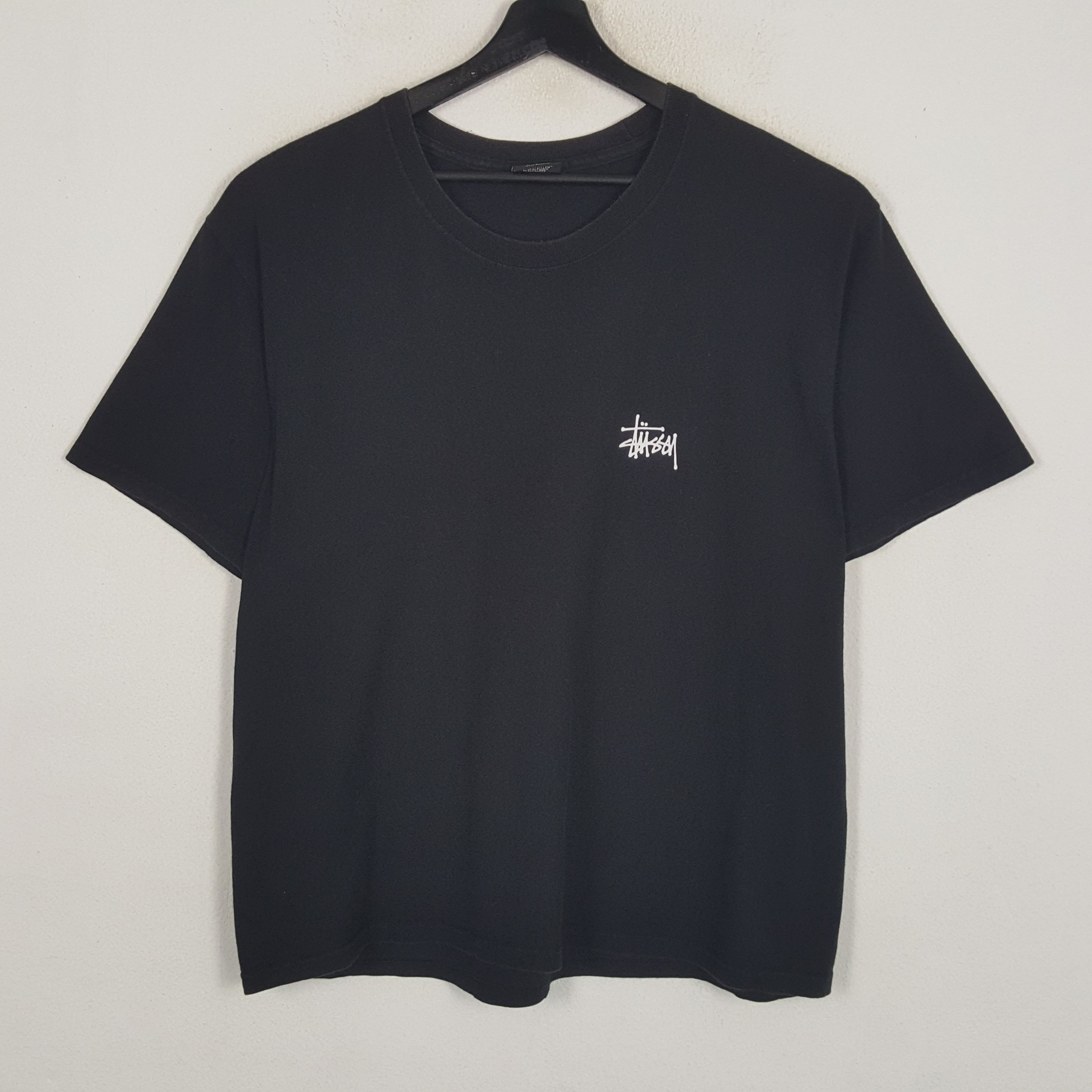 Stussy × Vintage STUSSY Daily Streetwear Skater Style Custom Art Tshirt Size US XL / EU 56 / 4 - 3 Thumbnail