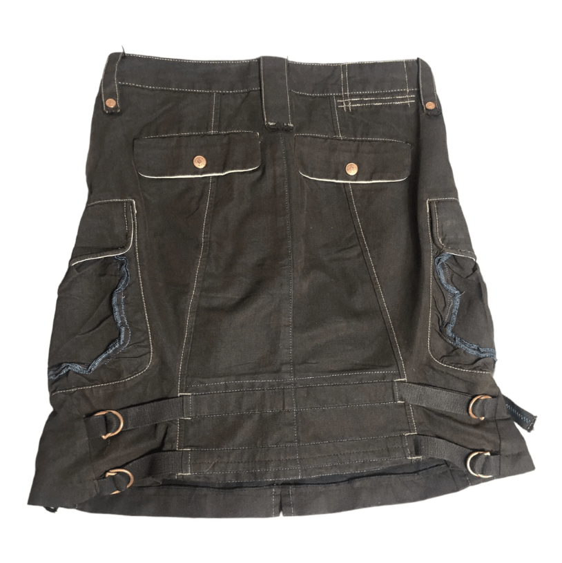 Marithe + Francois Girbaud The MfG Multipocketed Midi Skirt Size 27" / US 4 / IT 40 - 2 Thumbnail